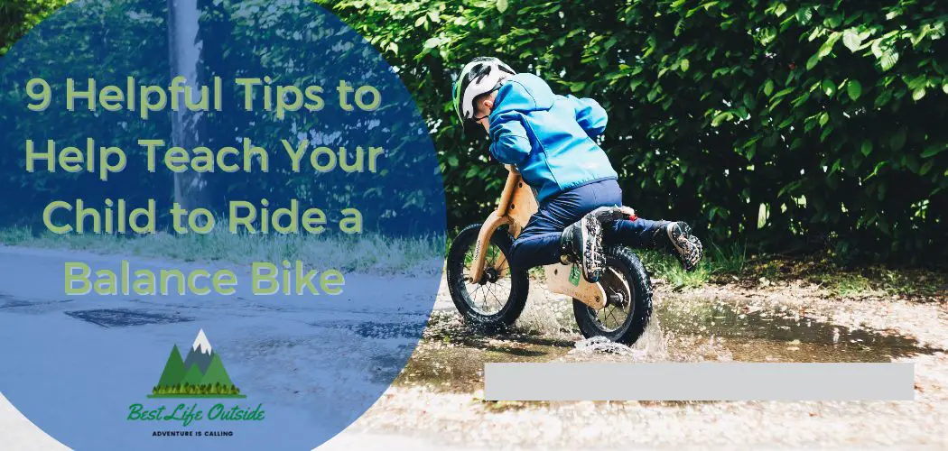 how to teach a kid to ride a balance bike