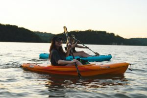 Make new friends while you kayak