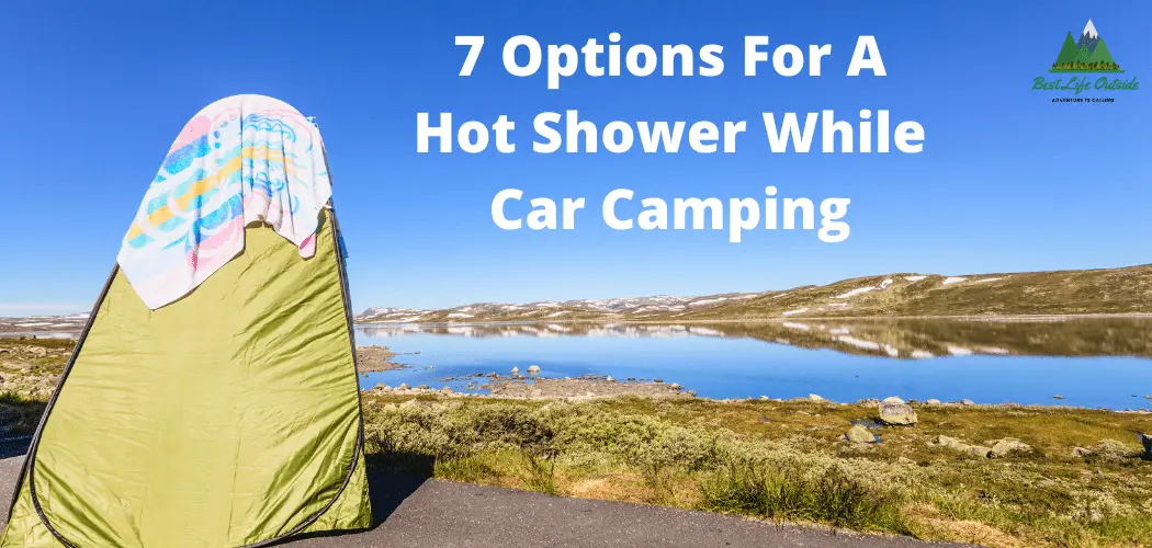 Camping shower options and ideas