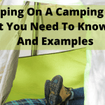 Sleeping on a Camping Cot in a Tent